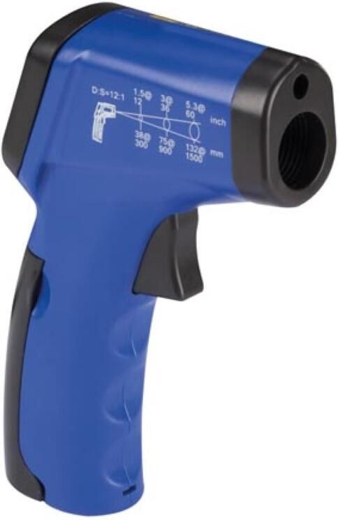 Velleman CONTACTVRIJE IR-THERMOMETER MET LASERPOINTER (-50° C tot +330° C)