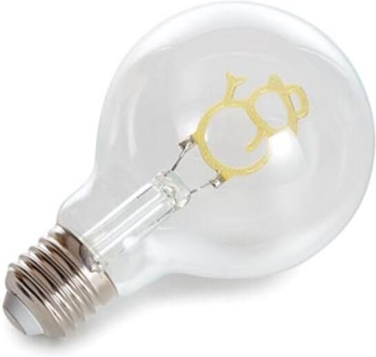 Velleman Deco bulb ledlamp filament (goudkleurig) in de vorm van een sneeuwman E27