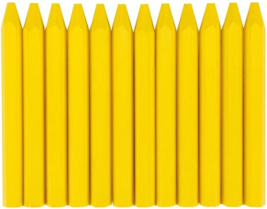 Velleman DEFI VET KRIJT GEEL 12 st