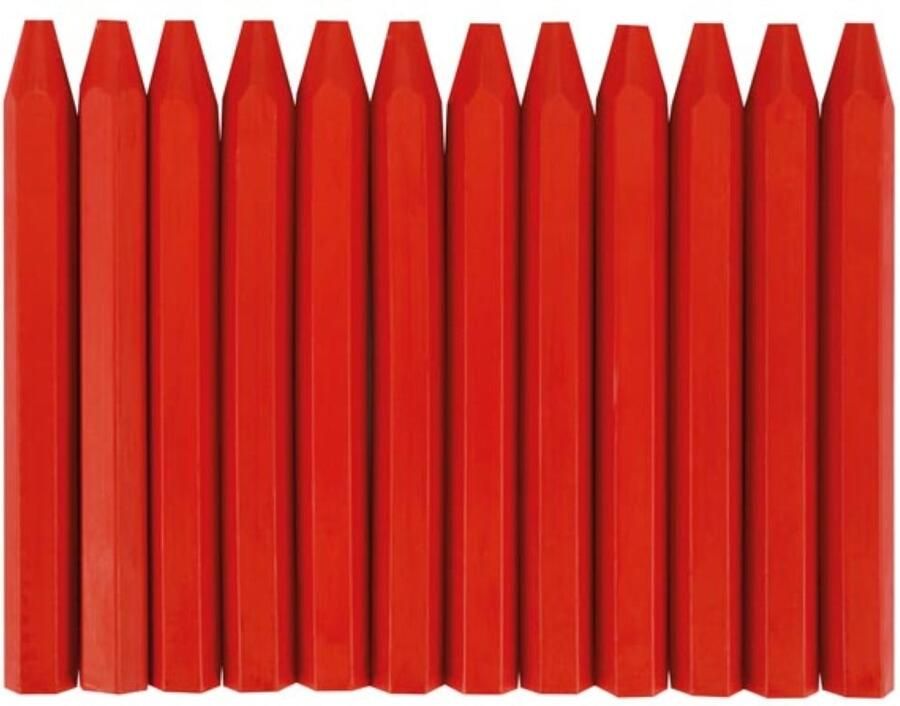 Velleman DEFI VET KRIJT ROOD 12 st