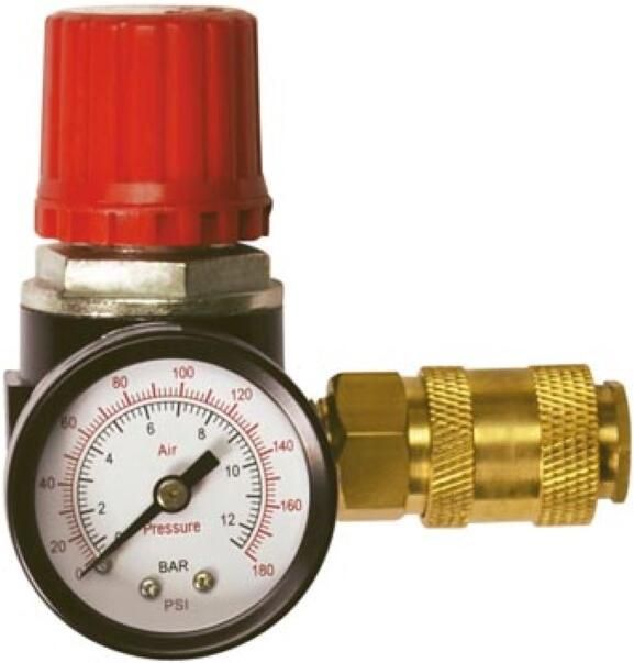 Velleman Drukregelaar met Manometer en Luchtklep 1 4"M