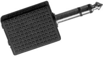 Velleman DUBBELE VROUWELIJKE 3.5mm STEREO JACK NAAR MANNELIJKE 6.35m STEREO JACK - Foto 2