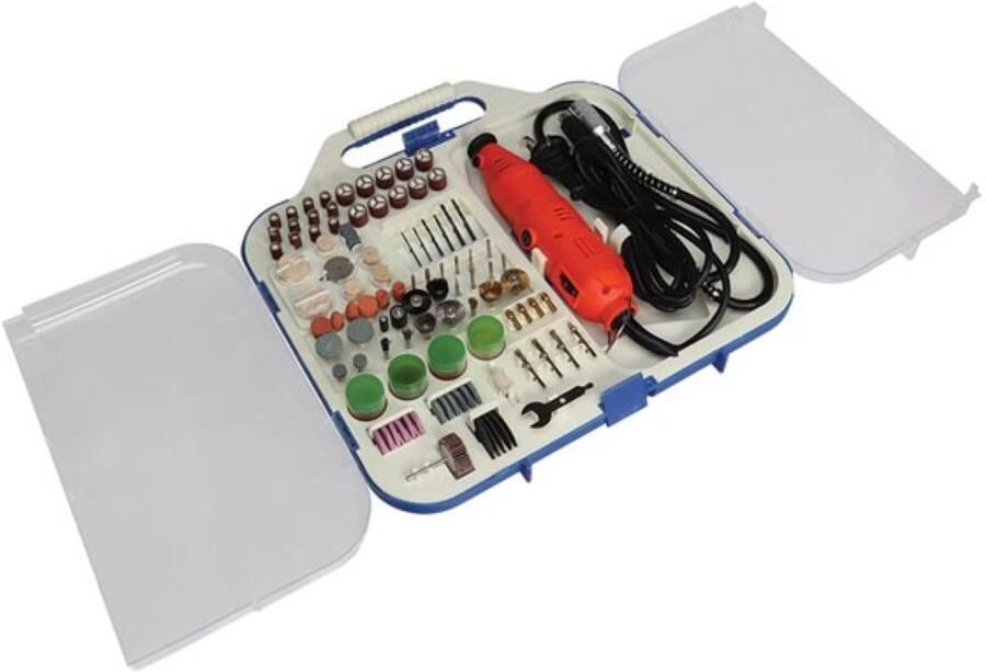 Velleman ELEKTRISCHE PRECISIEBOOR&GRAVEERSET- 162 st.