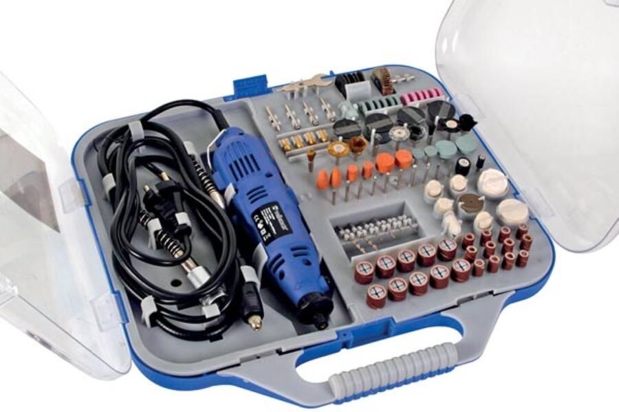 Velleman ELEKTRISCHE PRECISIEBOOR&GRAVEERSET- 162 st.