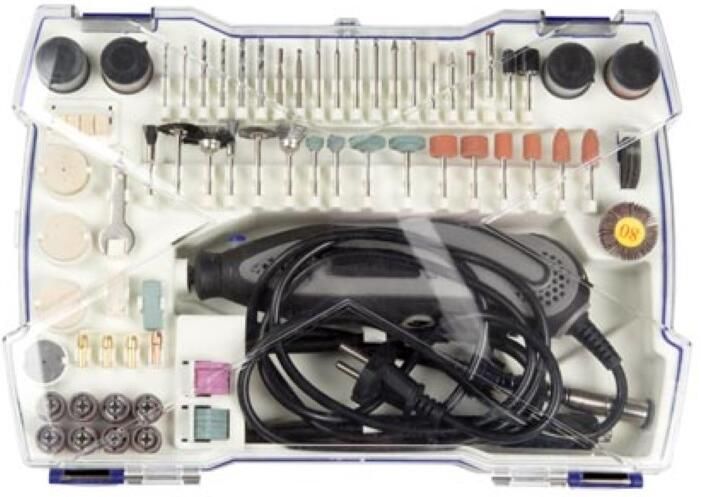 Velleman ELEKTRISCHE PRECISIEBOOR&GRAVEERSET 190 st.