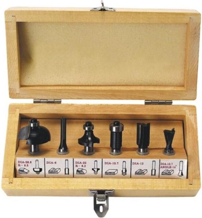 Velleman FREZENSET 6 st.