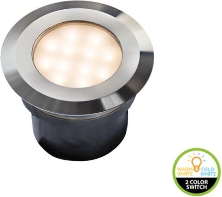 Velleman GARDEN LIGHTS GAVIA INBOUWSPOT 12 V 85-90 lm 2 W 3000-6000 K