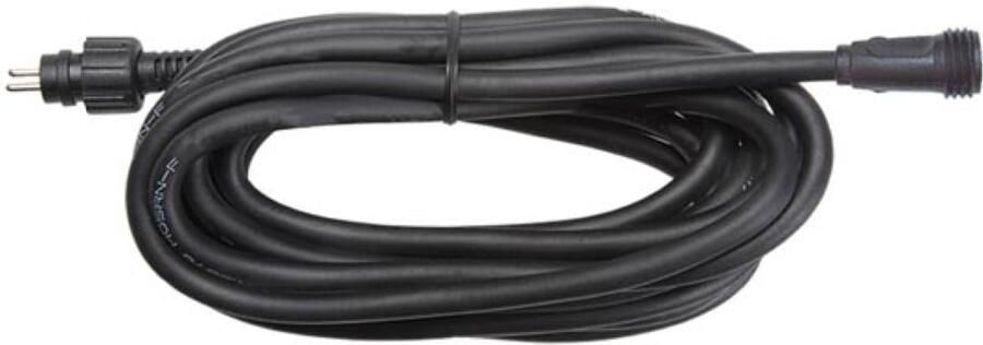 Velleman GARDEN LIGHTS RUBBEREN VERLENGKABEL MET CONNECTOR 5 m