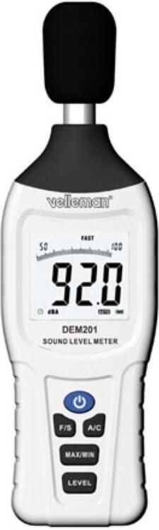 Velleman GELUIDSNIVEAUMETER