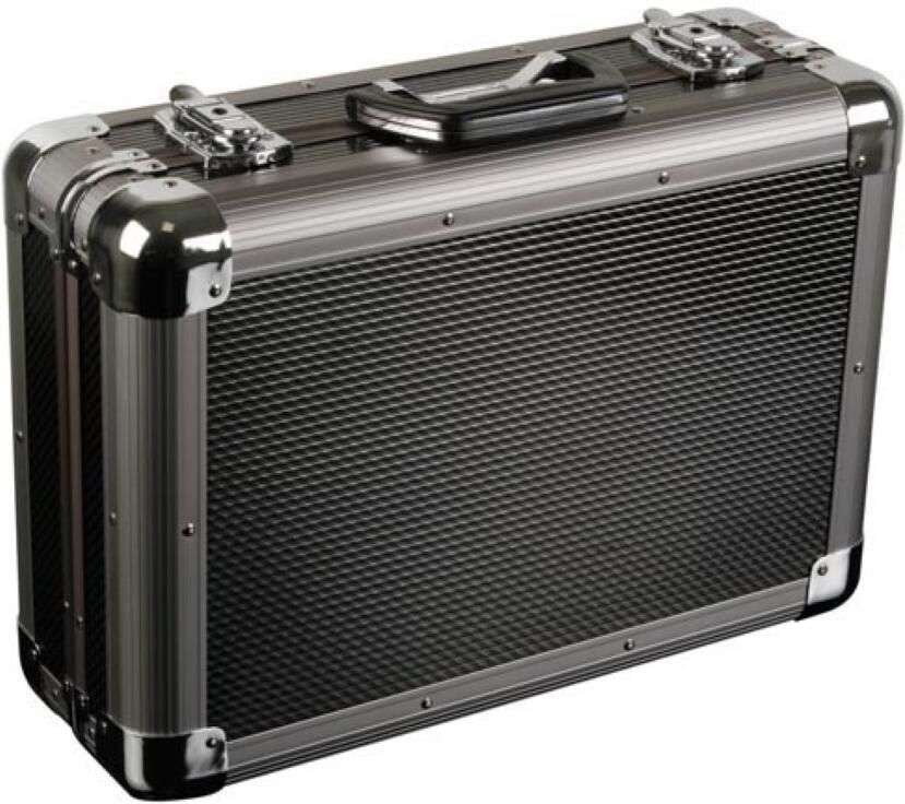 Velleman Opbergkoffer gereedschapskoffer transportkoffer koffer leeg plukschuim noppenschuim gereedschapshouders sleutelslot afsl