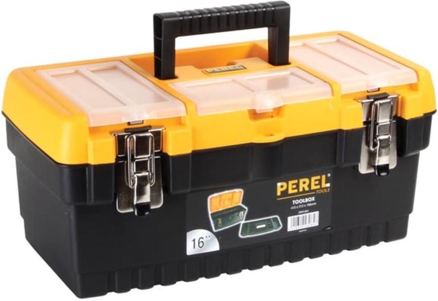 Velleman Gereedschapskoffer met Metalen Sloten 413 x 212 x 186 mm 16 2 L