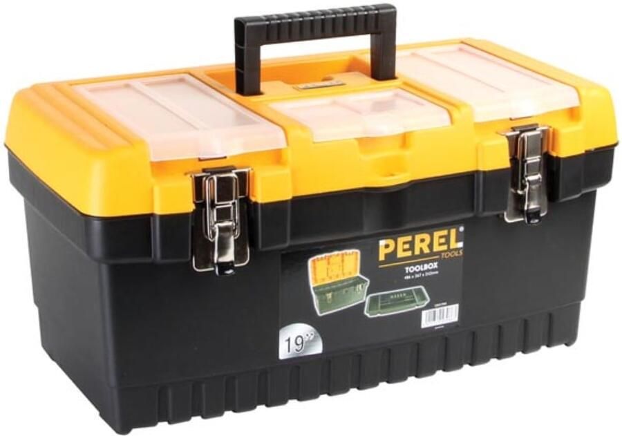 Velleman Gereedschapskoffer met Metalen Sloten 486 x 267 x 242 mm 31 4 L