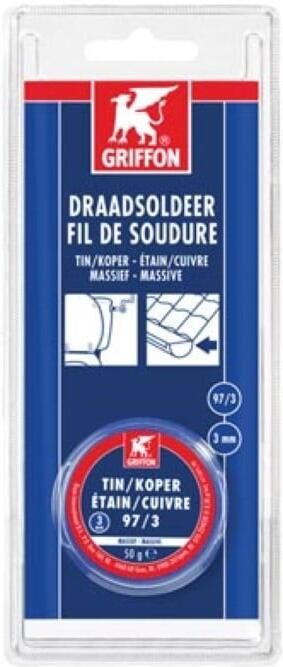 Velleman GRIFFON DRAADSOLDEER TIN KOPER 97 3