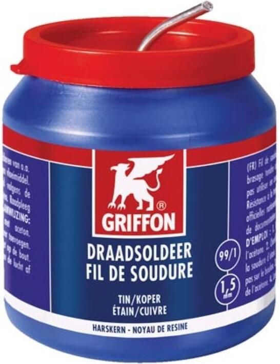 Velleman GRIFFON DRAADSOLDEER TIN KOPER 99 1