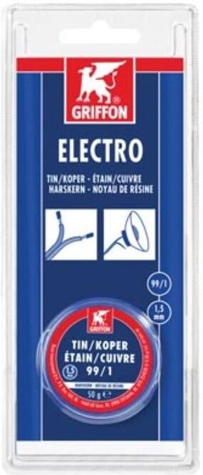 Velleman GRIFFON DRAADSOLDEER VOOR ELEKTRONICA TIN KOPER 99 1