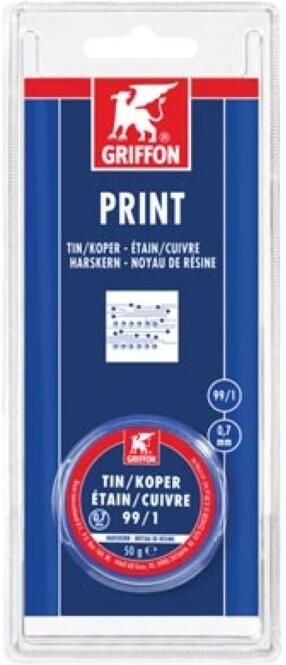 Velleman GRIFFON DRAADSOLDEER VOOR PRINTPLATEN TIN KOPER 99 1