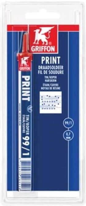 Velleman GRIFFON DRAADSOLDEER VOOR PRINTPLATEN TIN KOPER 99 1