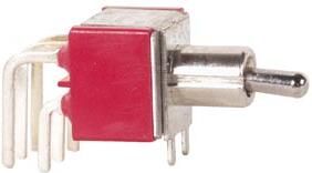 Velleman HAAKSE HORIZONTALE TUIMELSCHAKELAAR DPDT ON-ON