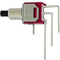 Velleman HAAKSE VERTICALE SUBMINIATUUR DRUKSCHAKELAAR SPDT OFF-(ON)