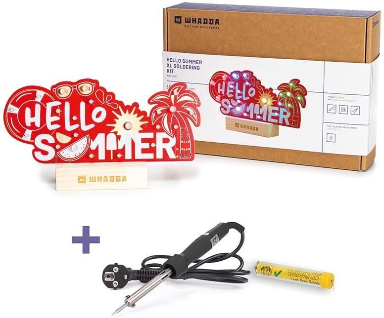 Velleman Hello Summer XL Soldeerset promoset