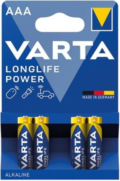 Velleman HIGH-ENERGY ALKALINE AAA LR03 1.5V-1100mAh 4903.121.414 (4st bl)