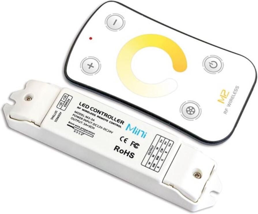 Velleman KLEURTEMPERATUUR LED-DIMMER MET RF-AFSTANDSBEDIENING
