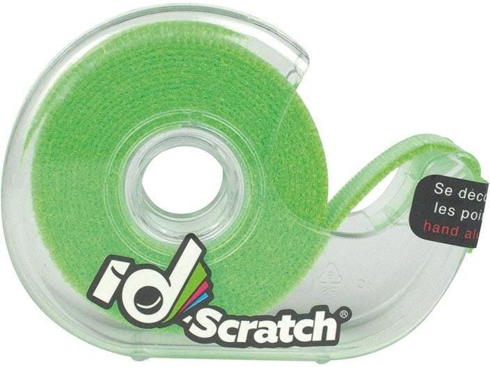 Velleman Klittenband rol 2m x 2cm fluogroen