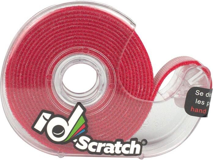 Velleman Klittenband rol 2m x 2cm rode kleur