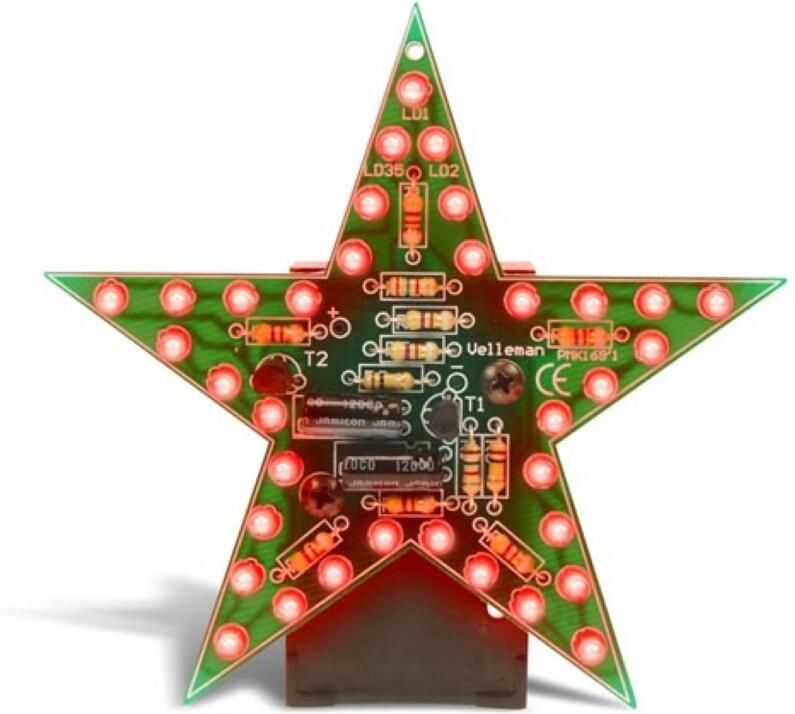 Velleman KNIPPERENDE RODE LEDSTER