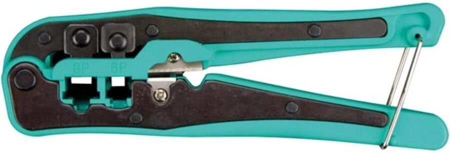 Velleman KRIMP- EN KNIPTANG VOOR MODULAIRE CONNECTOREN 4P2C 4P4C (RJ10) 6P4C (RJ11) 6P6C (RJ12) 8P8C (RJ45)