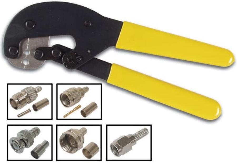 Velleman KRIMPTANG VOOR F EN BNC