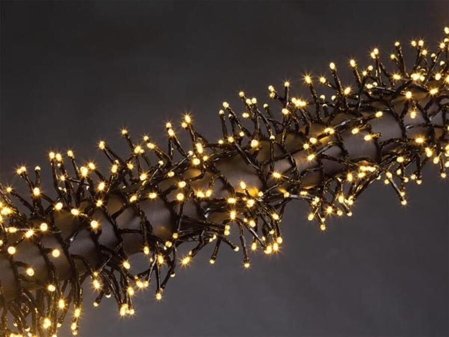 Velleman KUMA LED 12 m 1020 leds warmwit zwarte kabel modulator 31 V