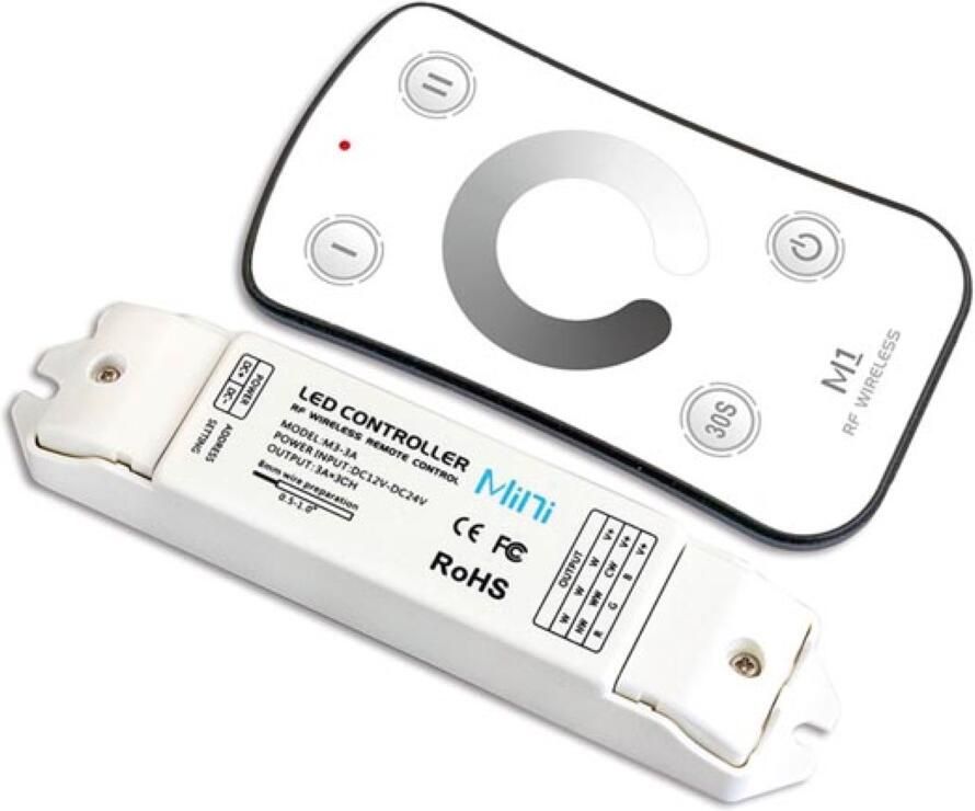 Velleman LED-DIMMER 1 KANAAL MET RF-AFSTANDSBEDIENING - Foto 1