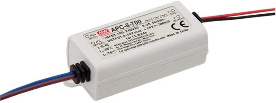 Velleman LED-DRIVER MET CONSTANTE STROOM 1 UITGANG 700 mA 7.7 W