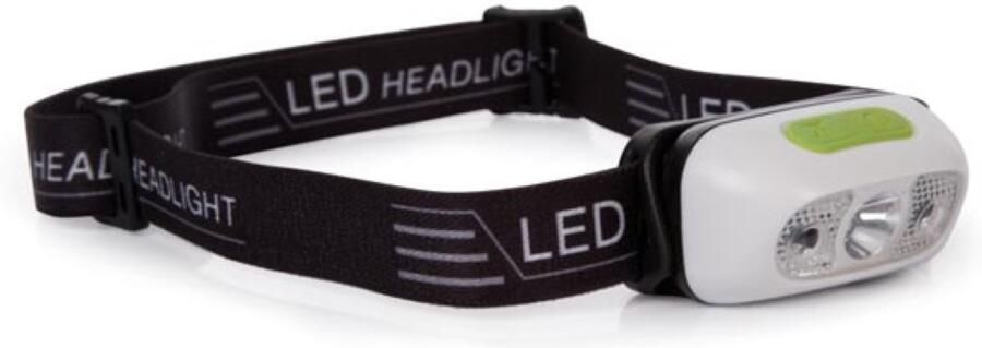 Velleman LED-HOOFDLAMP MET AAN UIT-SENSOR OPLAADBAAR