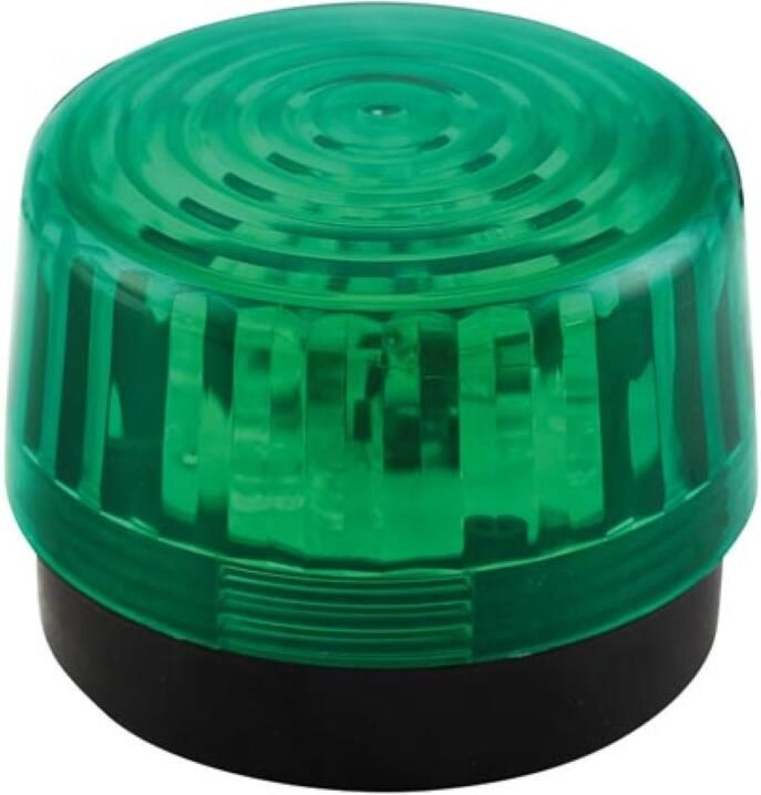 Velleman LED-KNIPPERLICHT GROEN 12 VDC -ø 100 mm