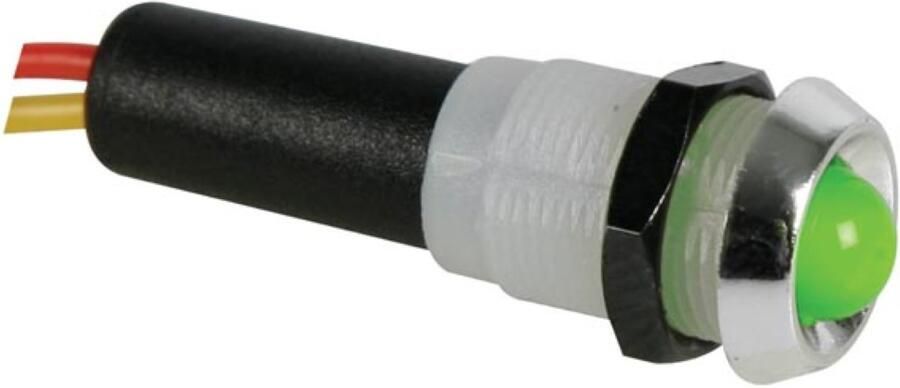 Velleman LED LAMP 5V GROEN CHROMEN BEHUIZING