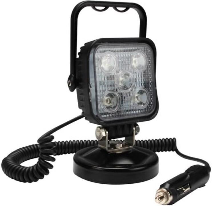 Velleman LED-SCHIJNWERPER MET MAGNETISCHE VOET 15 W NEUTRAALWIT