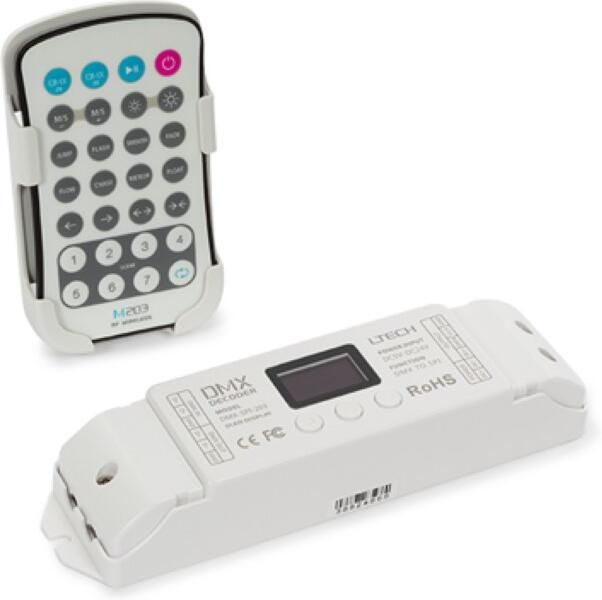 Velleman Led controller DMX-TO-SPI alle IC 540 modi