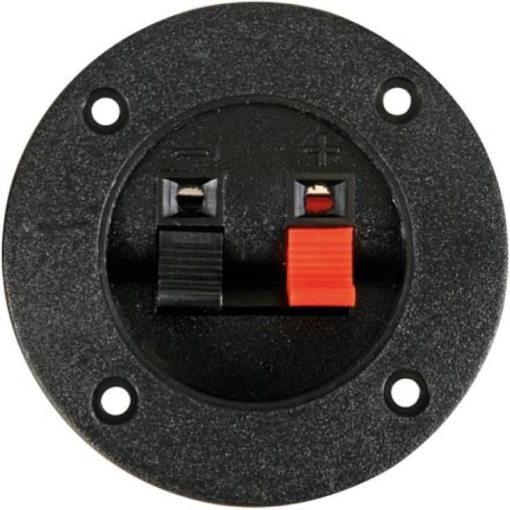 Velleman LUIDSPREKERAANSLUITING ROND