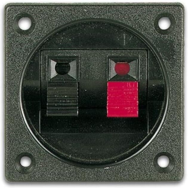 Velleman LUIDSPREKERAANSLUITING VIERKANT