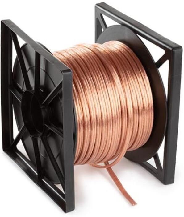 Velleman LUIDSPREKERKABEL TRANSPARANT 2 x 4.00 mm² 100 m