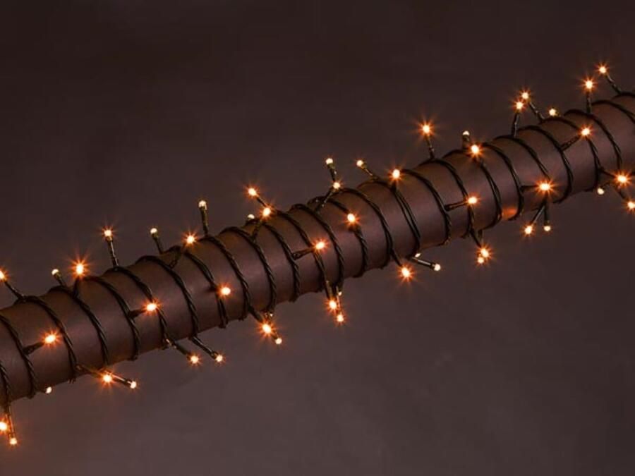 Velleman Luna LED 40 m 600 leds arizona wit groene kabel 24 V