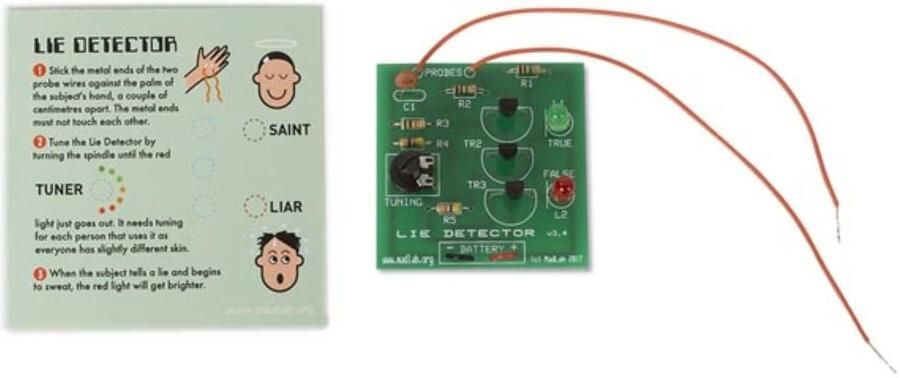 Velleman MADLAB ELECTRONIC KIT LEUGENDETECTOR