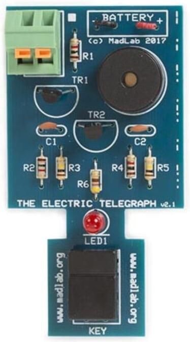 Velleman MADLAB ELECTRONIC KIT TÉLÉGRAPHE ÉLECTRIQUE