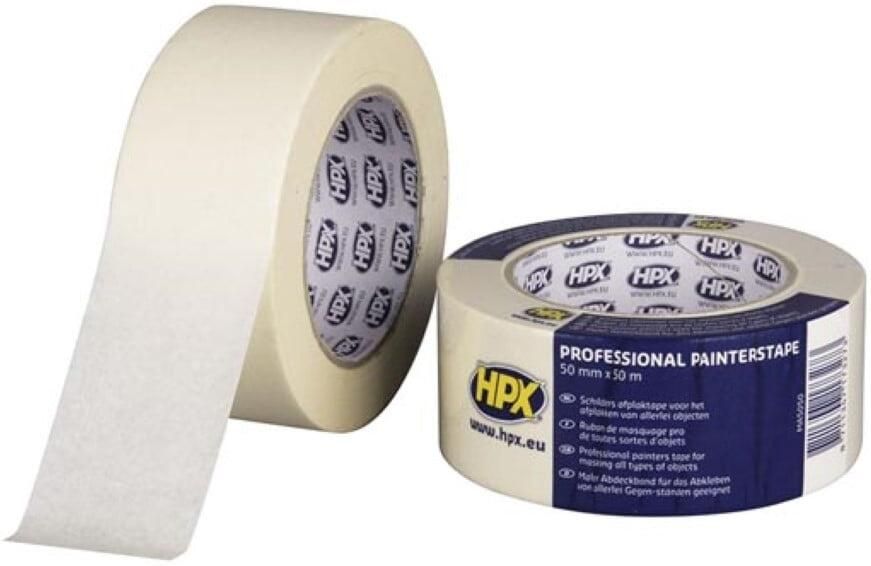Velleman Masking tape 60°C crèmewit 50mm x 50m