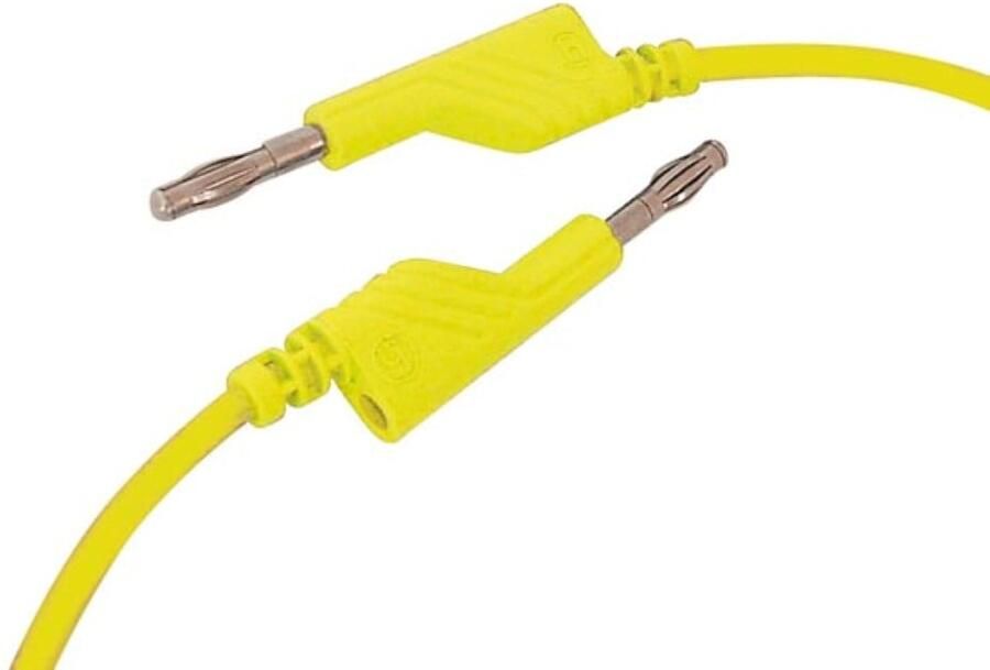 Velleman MEETSNOER 4mm 50cm GEEL (MLN-SIL 1)