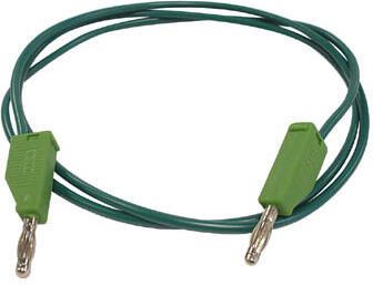 Velleman MEETSNOEREN (SPUITGEGOTEN BANAANPLUGGEN 4mm) GROEN