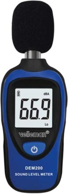 Velleman MINI DIGITALE GELUIDSNIVEAUMETER