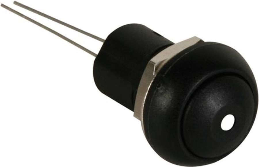 Velleman MINIATUUR DRUKSCHAKELAAR MET WITTE LED 1P SPST OFF-ON